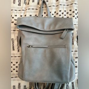 Urban expressions grey backpack, and or shoulder bag
